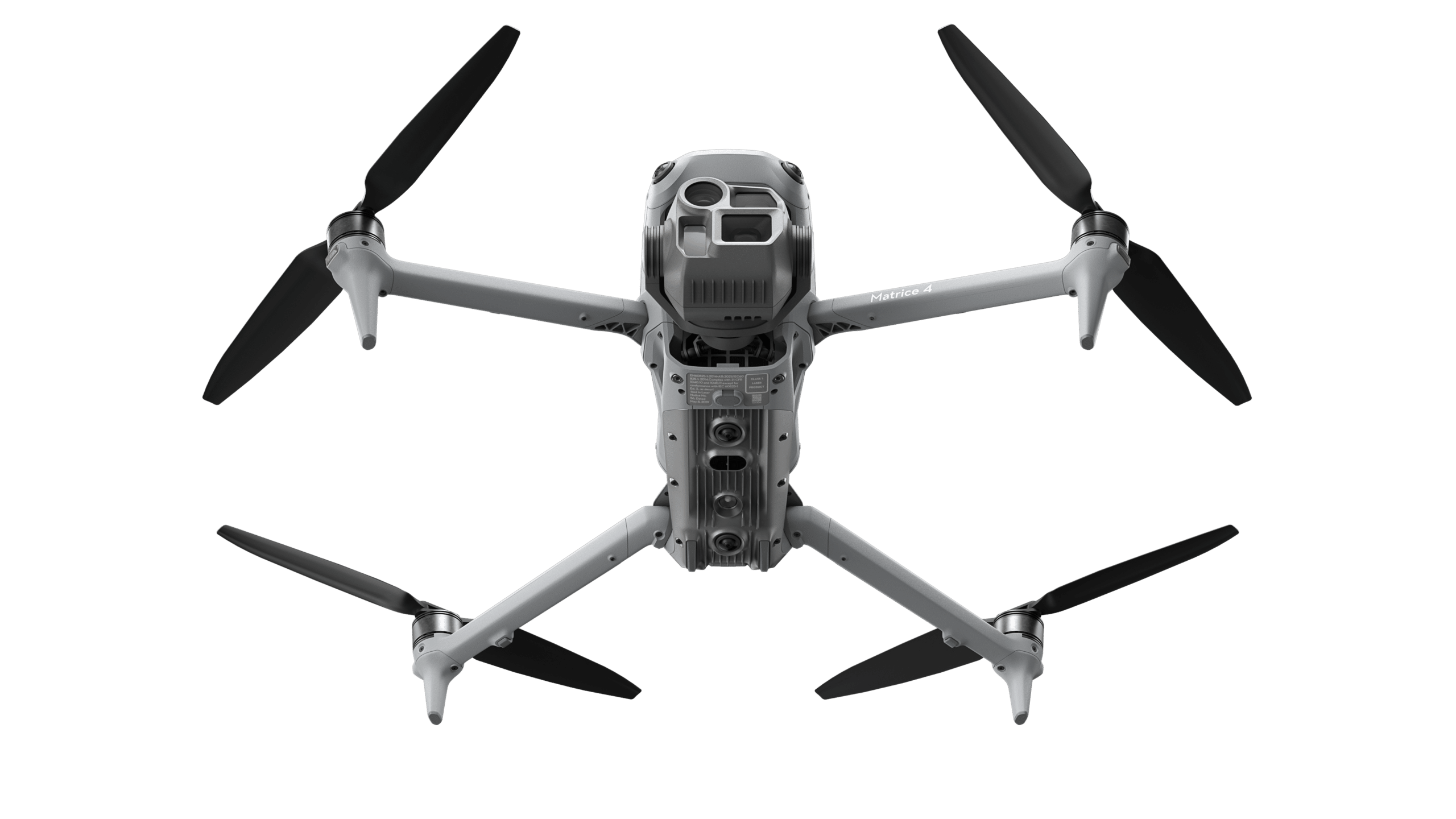 DJI Matrice 4E – widok od dołu
